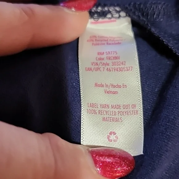 JUSTICE WINTER VIBES LONG SLEEVES TSHIRT (- NEW -) XL PLUS. - Picture 5 of 7